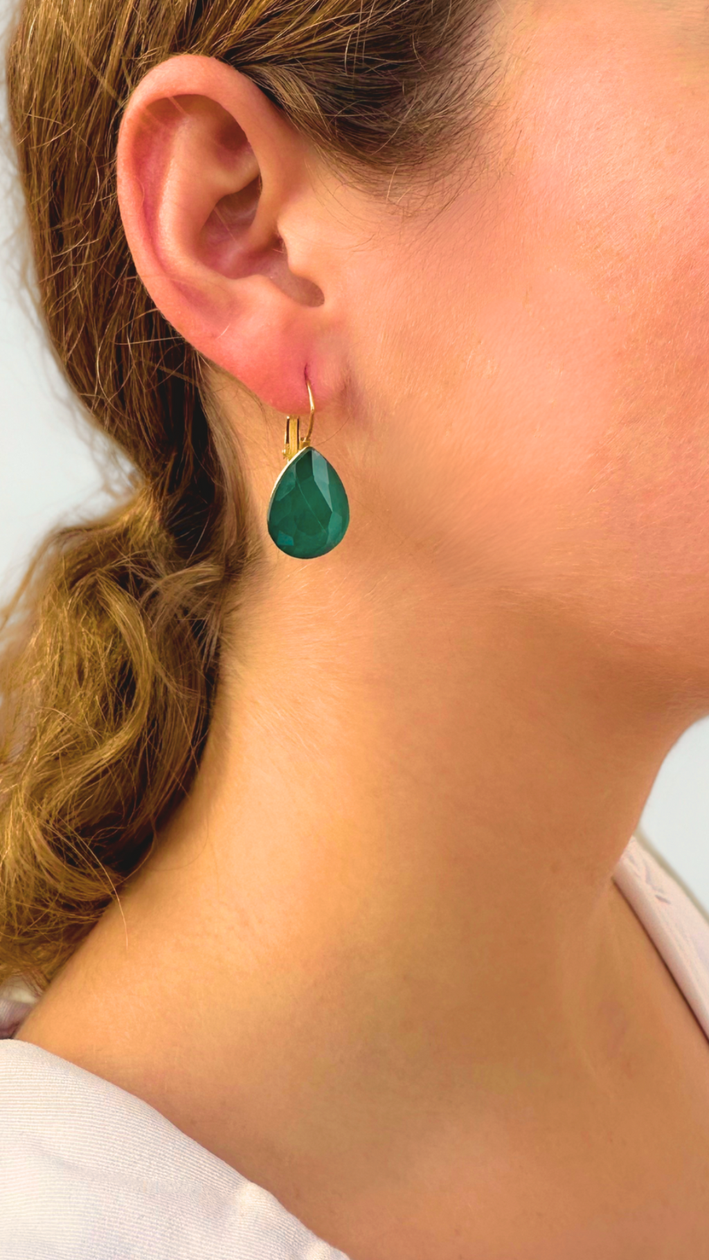 PENDIENTES RABAT VERDE