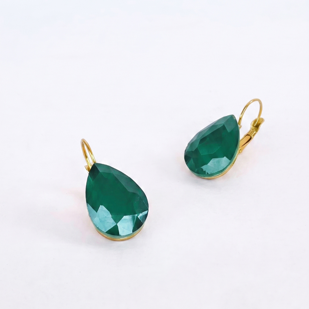 PENDIENTES RABAT VERDE