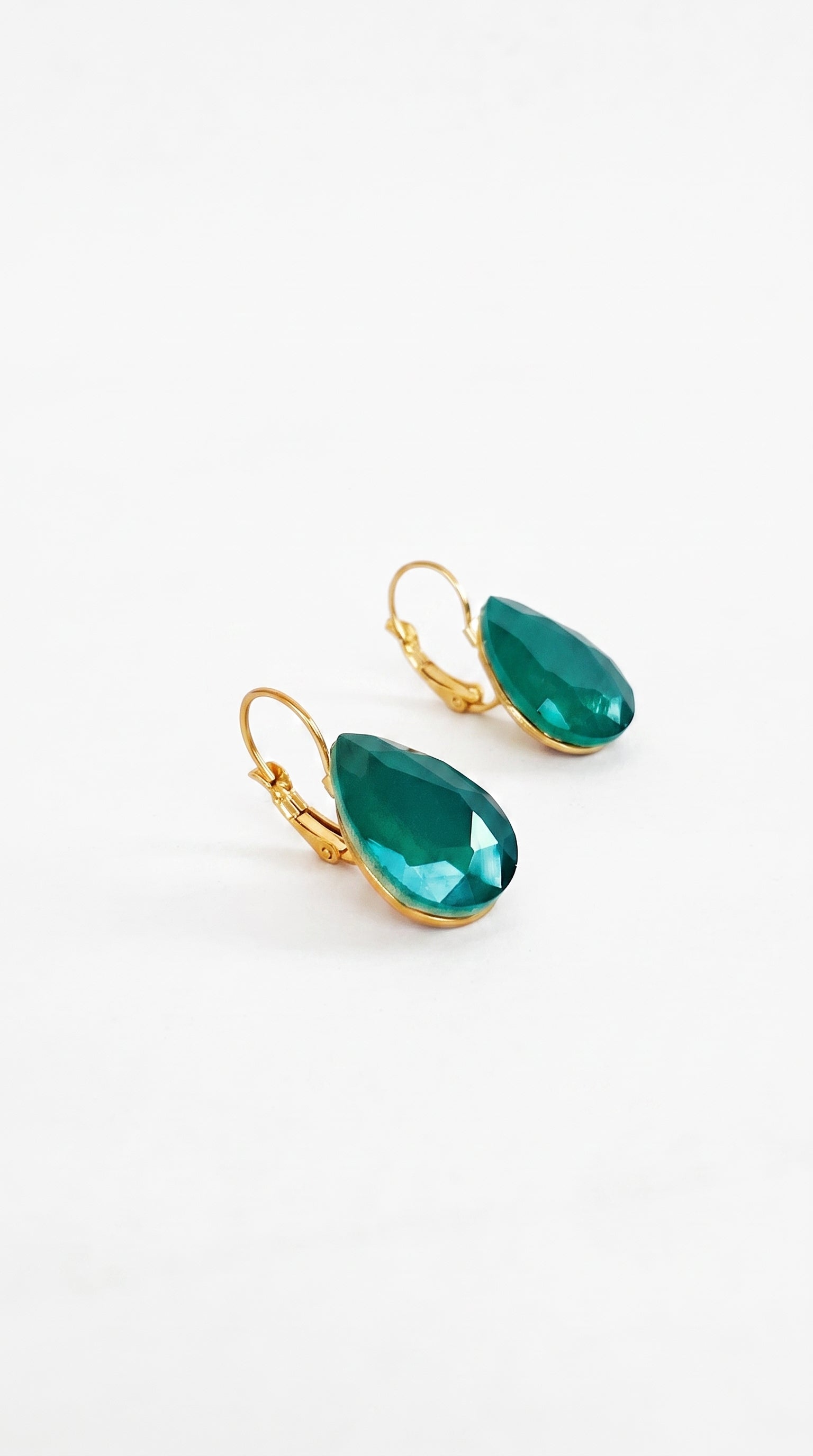 PENDIENTES RABAT VERDE