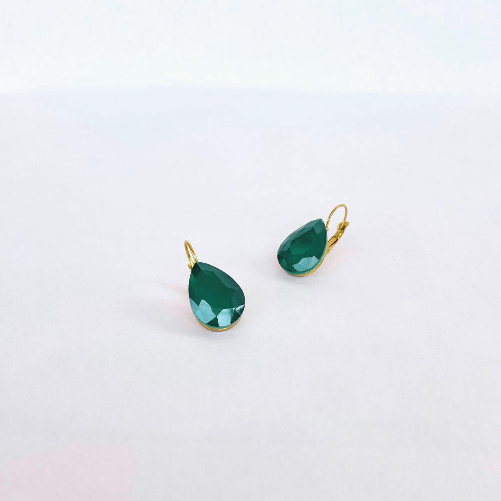 PENDIENTES RABAT VERDE