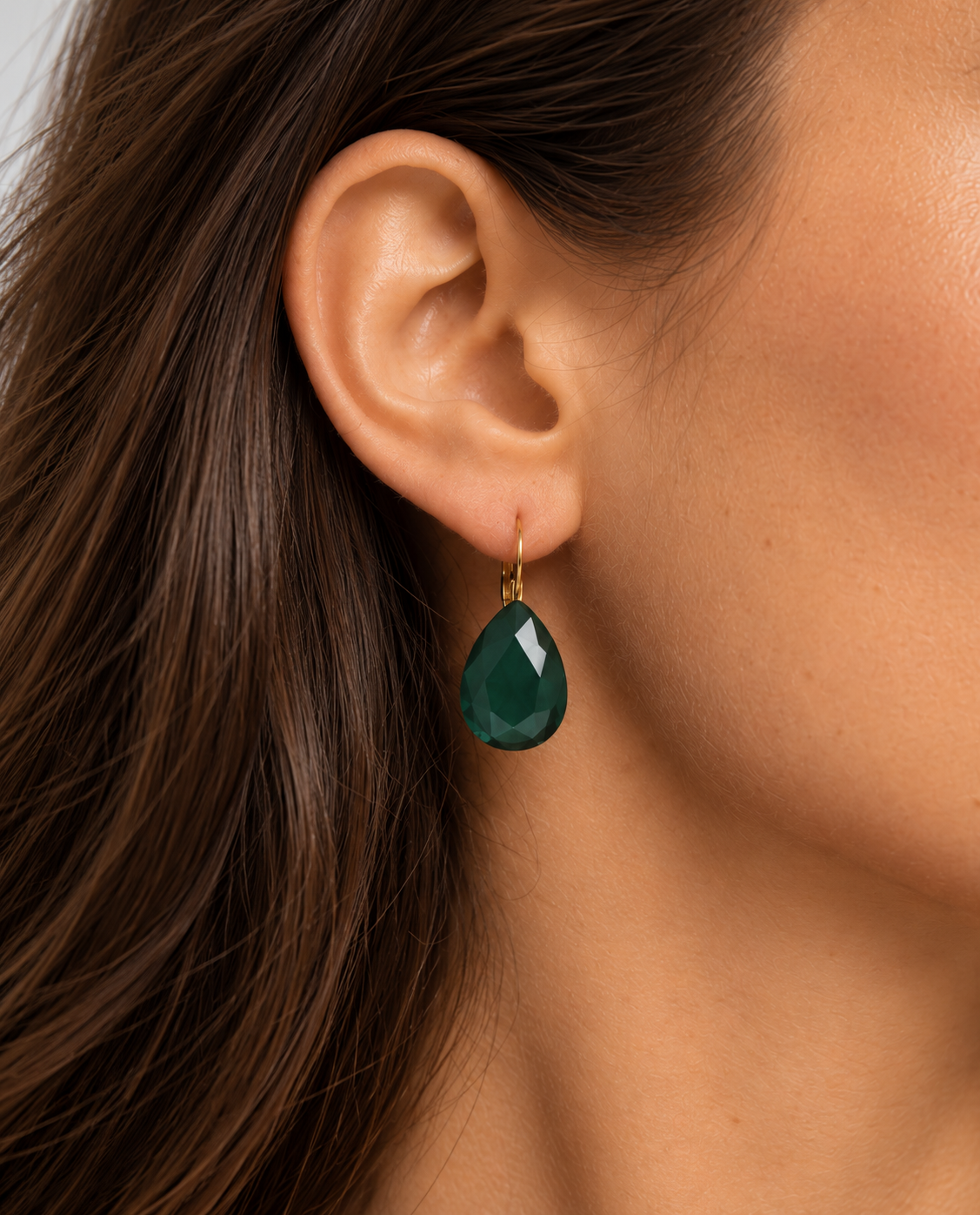 PENDIENTES RABAT VERDE